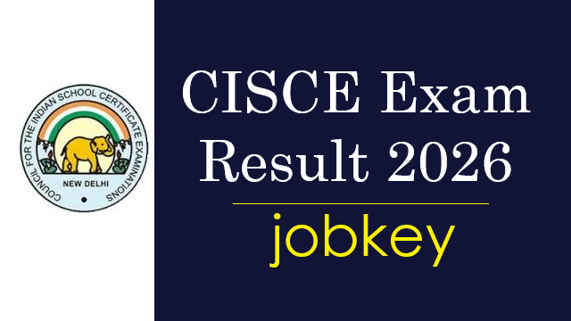 CISCE Board Class Result 2026-jobkey